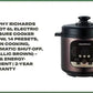 Morphy Richards WizPot 6L Electric Pressure Cooker (1000W, 14 Presets, Indian Cooking, Automatic Shut-Off, Metallic Brown) – Fast & Energy-Efficient | 2-Year Warranty
