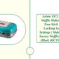 Ariete 1972 Electric Waffle Maker 700W – Non-Stick Plates, Locking System, 5 Settings | Make Sweet & Savory Waffles at Home (Blue) 00C197201AR0