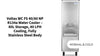 Voltas WC FS 40/80 NP R134a Water Cooler – 80L Storage, 40 LPH Cooling, Fully Stainless Steel Body