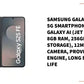 Samsung Galaxy S25 FE 5G Smartphone with Galaxy AI (Jet Black, 8GB RAM, 256GB Storage), 12MP Front Camera, ProVisual Engine, Long Battery Life