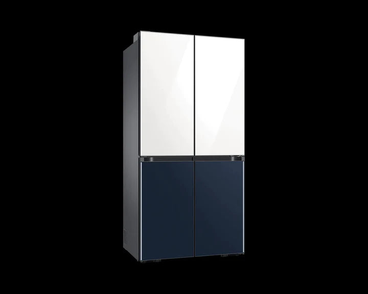 Samsung 670 ltrs Side By Side Refrigerator (RF63A91C377, GLAM WHITE NAVY)