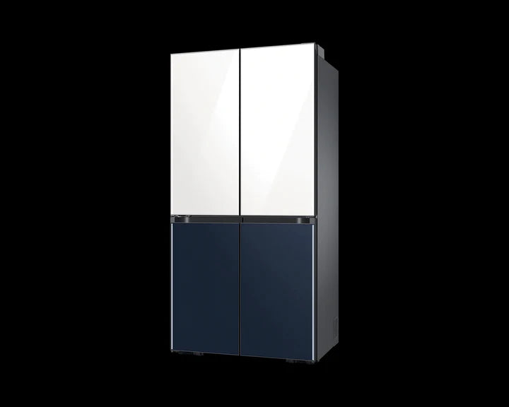 Samsung 670 ltrs Side By Side Refrigerator (RF63A91C377, GLAM WHITE NAVY)