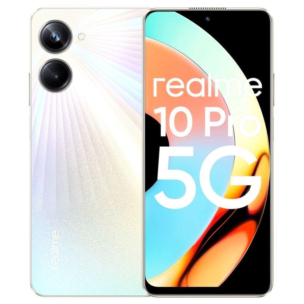 Realme 10 Pro 5G 128 GB, 8 GB RAM, Hyperspace, Mobile Phone