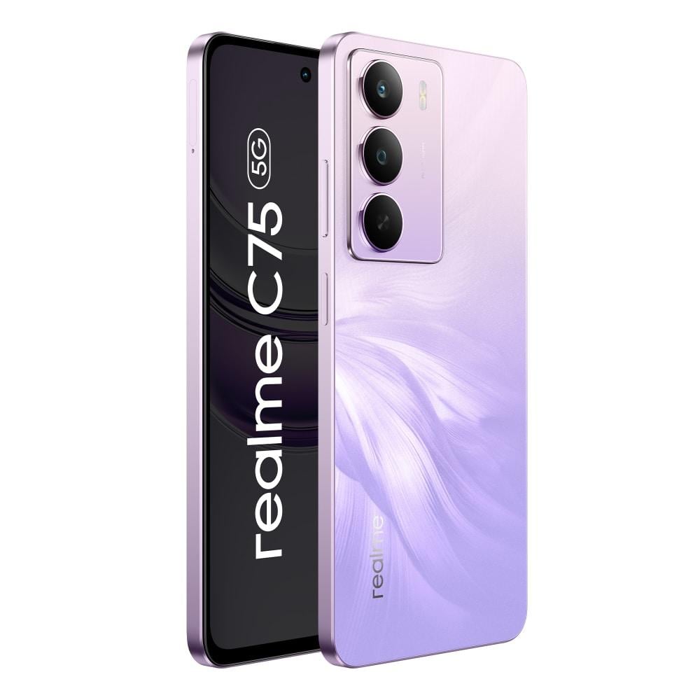 Realme C75 5G 128 GB, 6 GB RAM, Purple, Mobile Phone