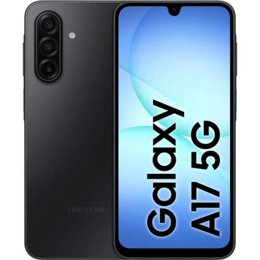 Samsung Galaxy A17 5G 128 GB, 6 GB RAM, Black, Mobile Phone