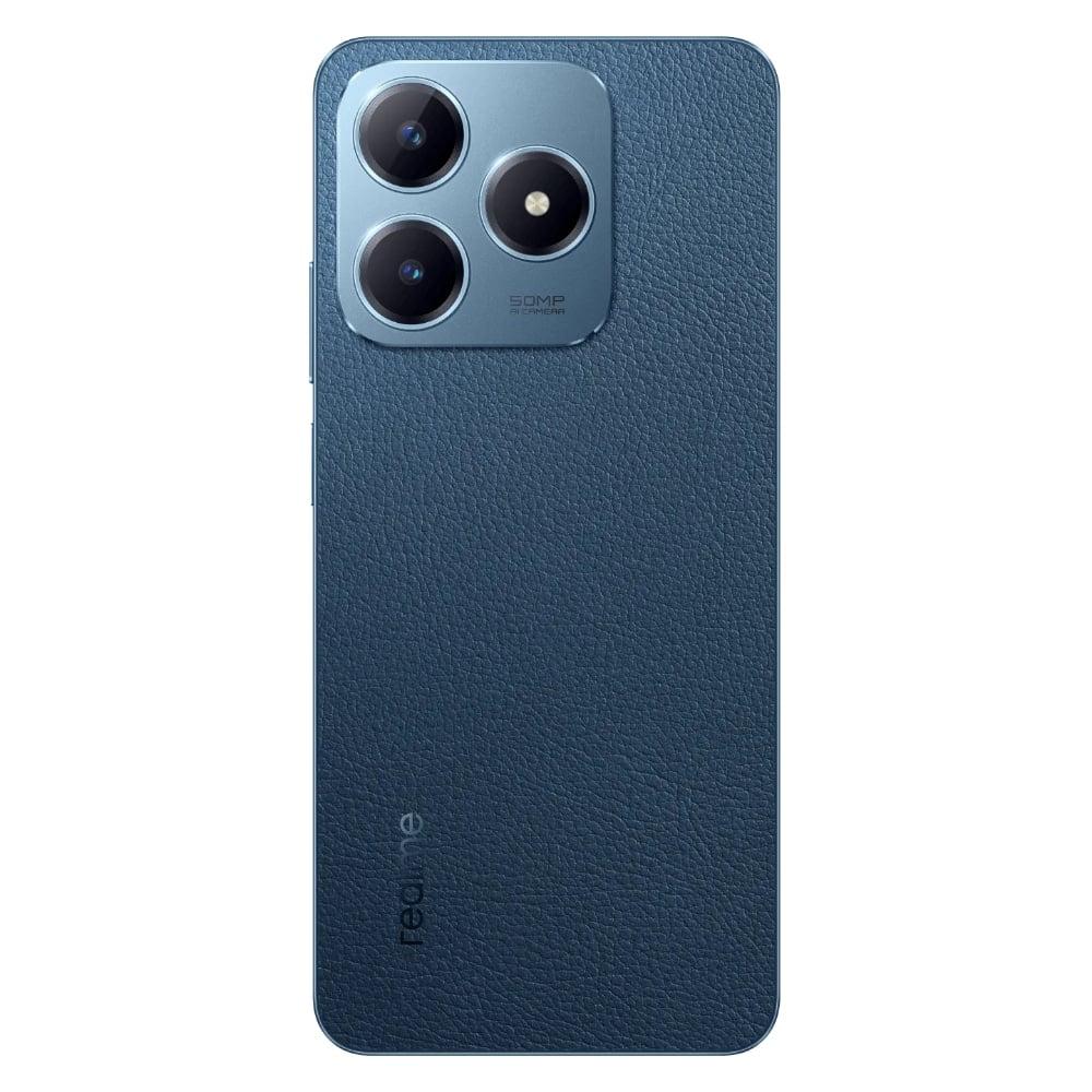 Realme C63 128 GB, 4 GB RAM, Leather Blue Mobile Phone