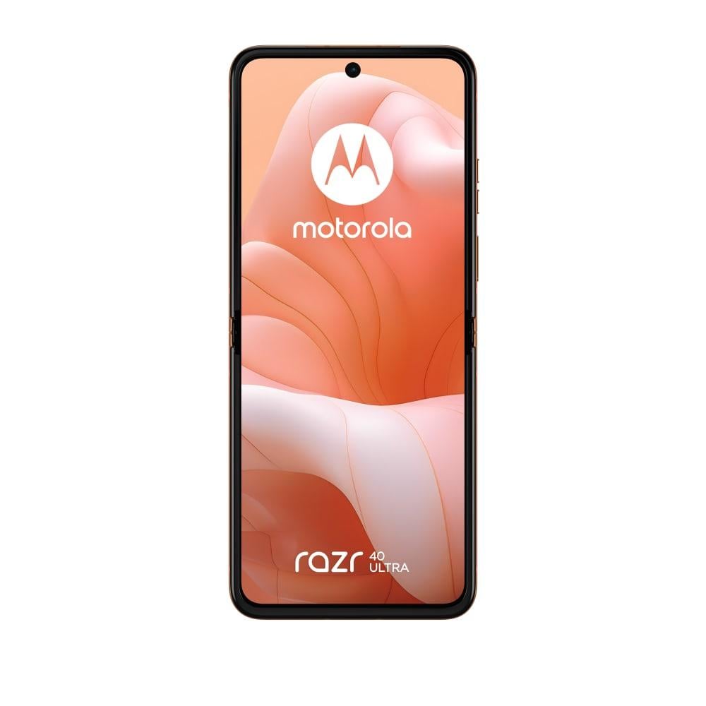 Moto Razr 40 ULTRA 256 GB, 8 GB RAM, Mobile Phone, Peach Fuzz