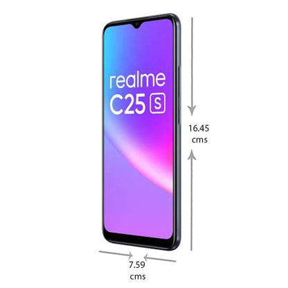realme C25s 128 GB, 4 GB RAM, Watery Grey Mobile Phone